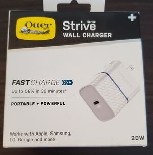 OtterBox Strive 20W Charger - White